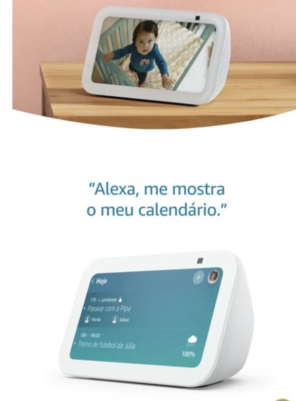 Echo Show 5 3a Geração Smart Display Preto Amazon - Foto 5