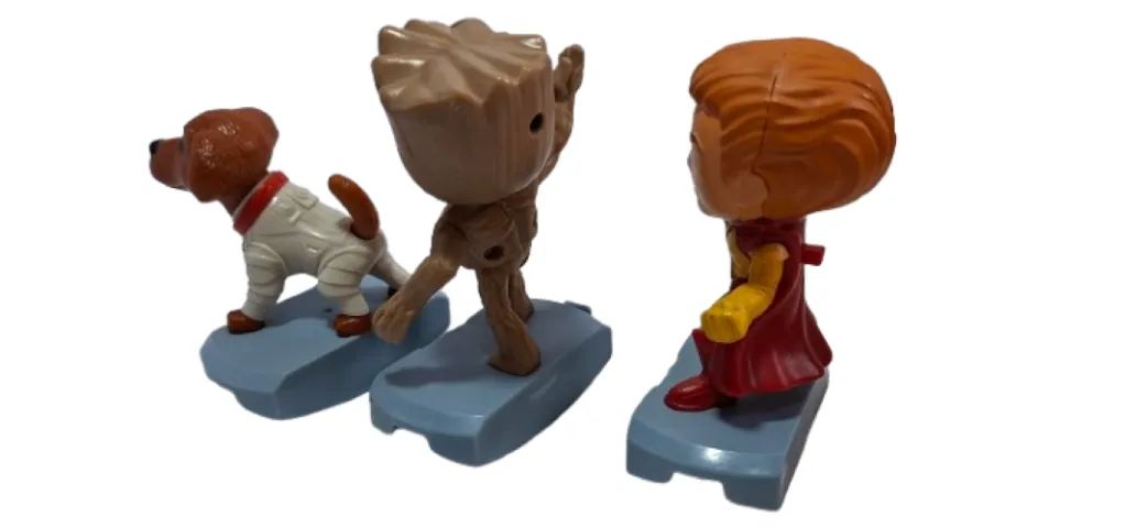 Miniaturas Marvel Guardiões Da Galáxia 3 McDonald's 2023 - Foto 3