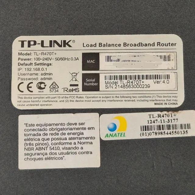 Switch Load Balancer Tp-Link TL-R470T+ V4 - Foto 5