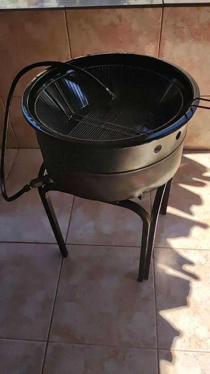Tacho / Panela de Fritar Salgado / Fritadeira