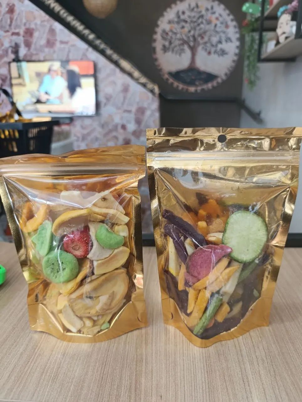 Frutas e Legumes Desidratados