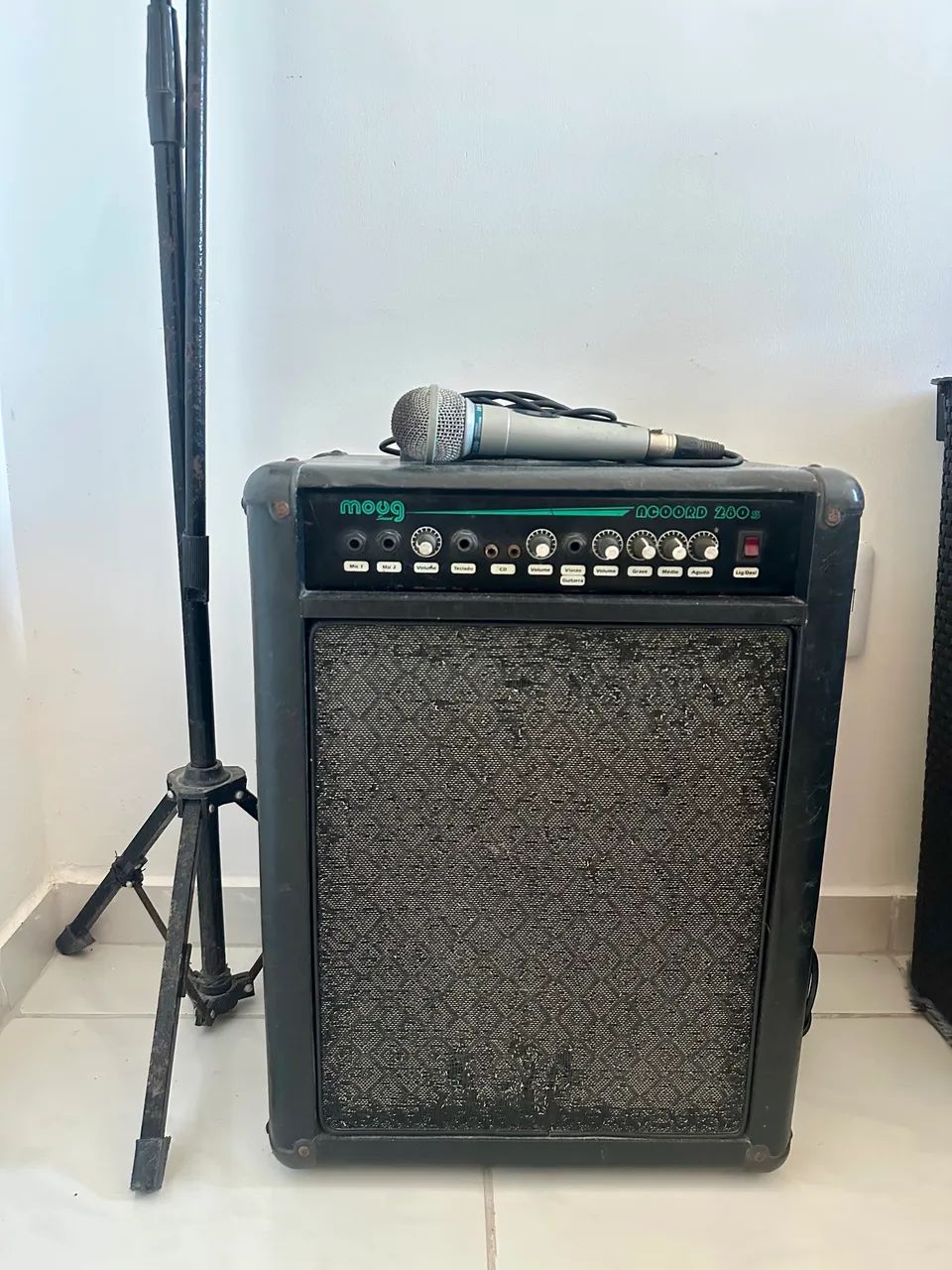 Caixa Amplificada + Microfone  - Foto 4