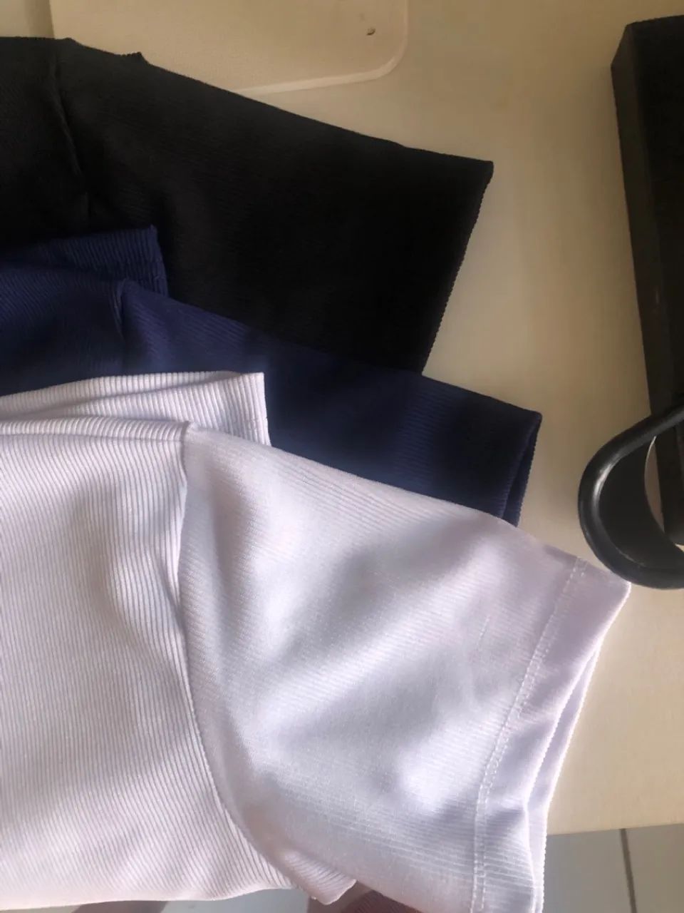 Camisa canelada tamanho P - Foto 4