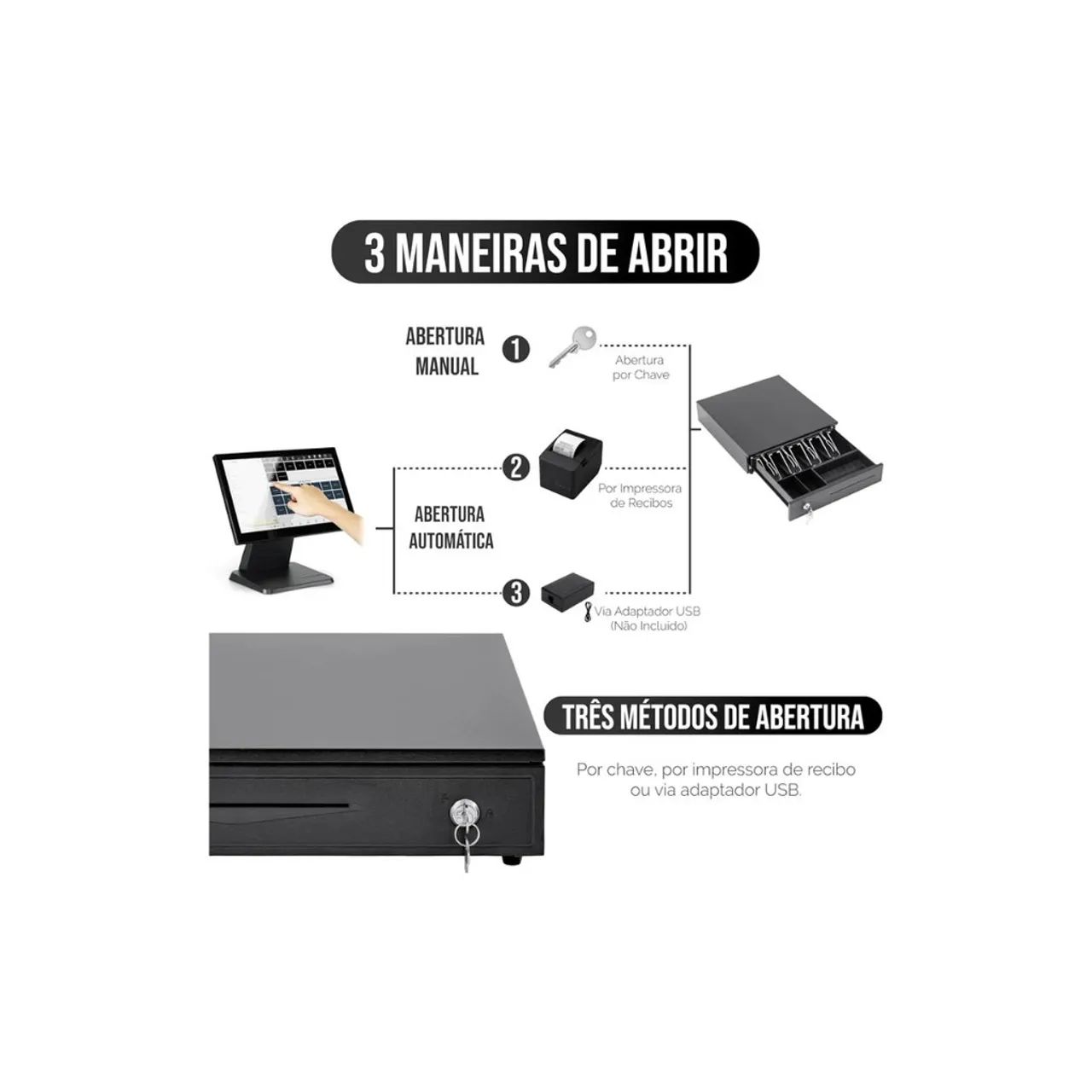 Gaveta de dinheiro  - Foto 4