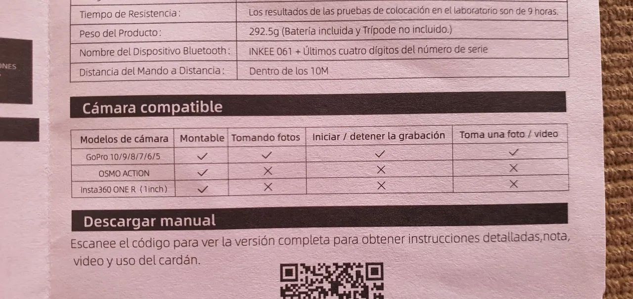Gimbal estabilizador para GoPro 5/6/7/8/9/10 Osmo action insta 360 Falcon Plus da Inkee - Foto 3