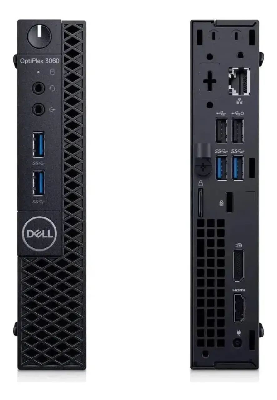DESKTOP MINI DELL OPTIPLEX 3060 CORE i5 8TH - 08GB RAM -SSD 256GB  - Foto 2