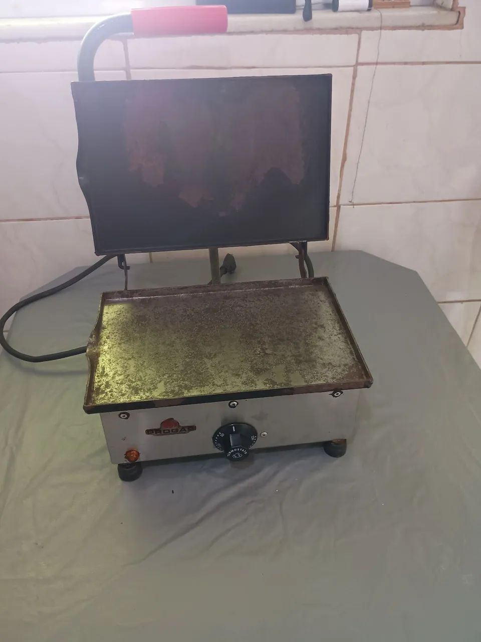 Chapa de hambúrguer 