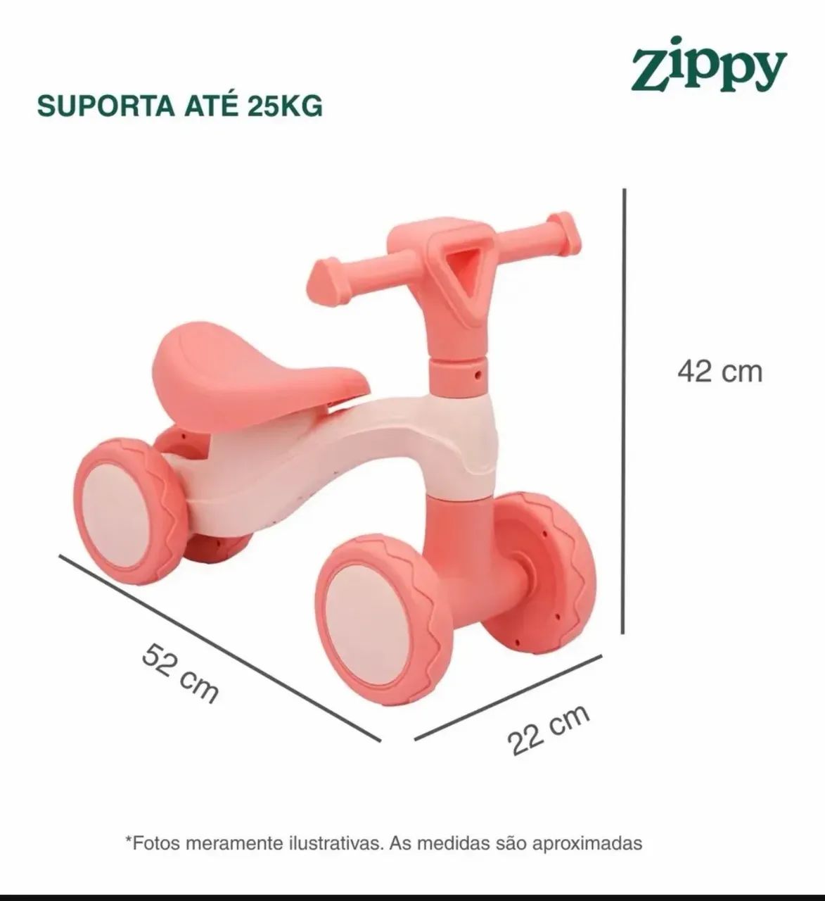 Bicicleta andador equilíbrio infantil  - Foto 4