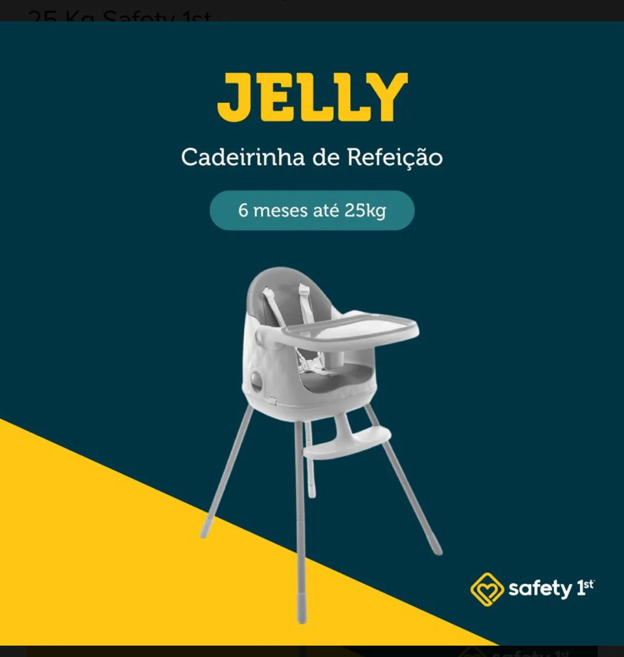 Cadeirinha de alimentação para bebê  - Foto 2