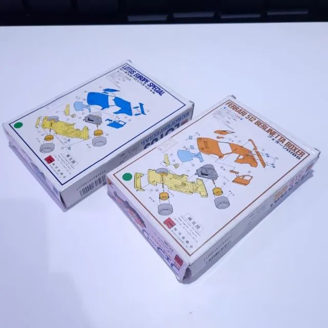 2 RAROS KITS LACRADOS PARA MONTAR FERRARI 512 BERLINETTA BOXER +