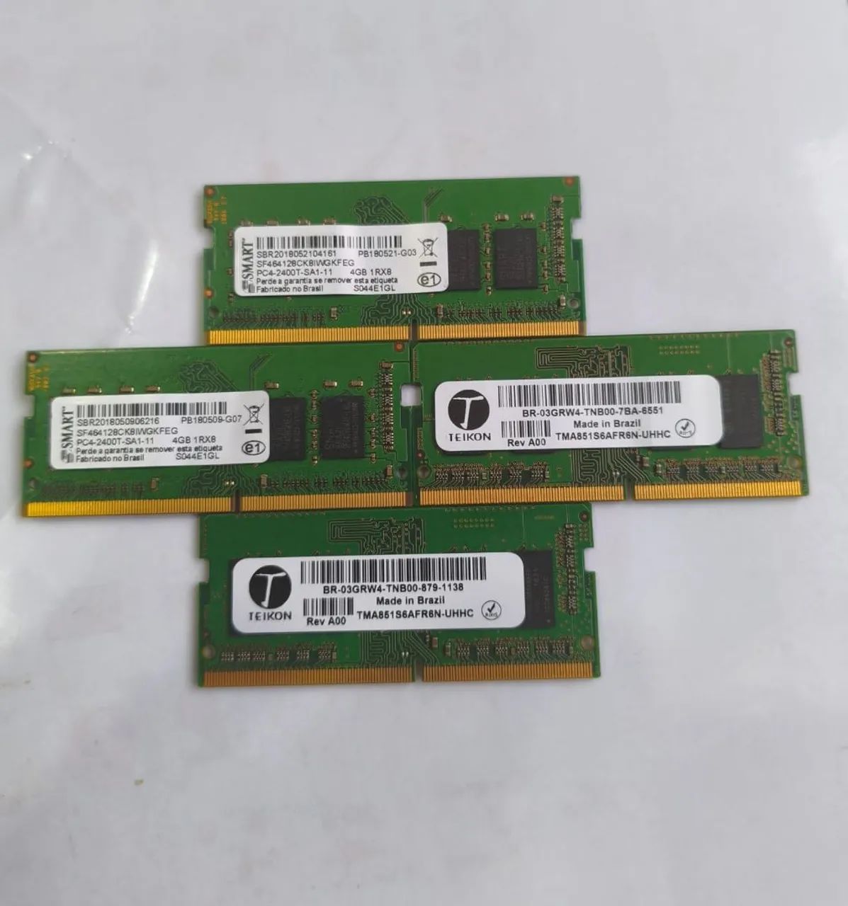 Memória DDR4 4Gb 2400mhz Notebook Mini PC Smart Teikon