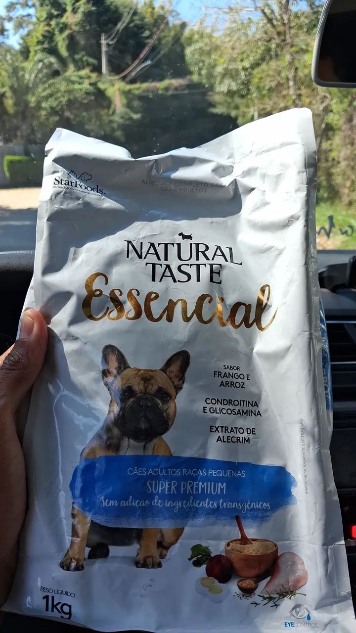 Vendo Ração seca natural taste 1kg super premium