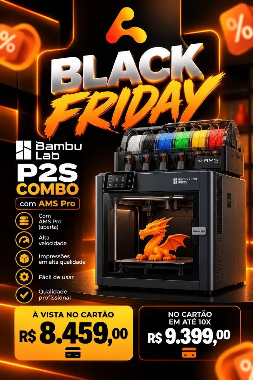 Bambu lab P2s combo 