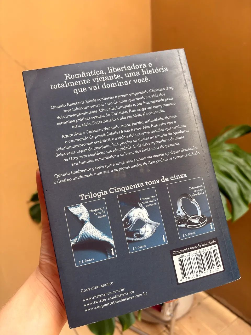 LIVRO CINQUENTA TONS DE LIBERDADE  - Foto 3