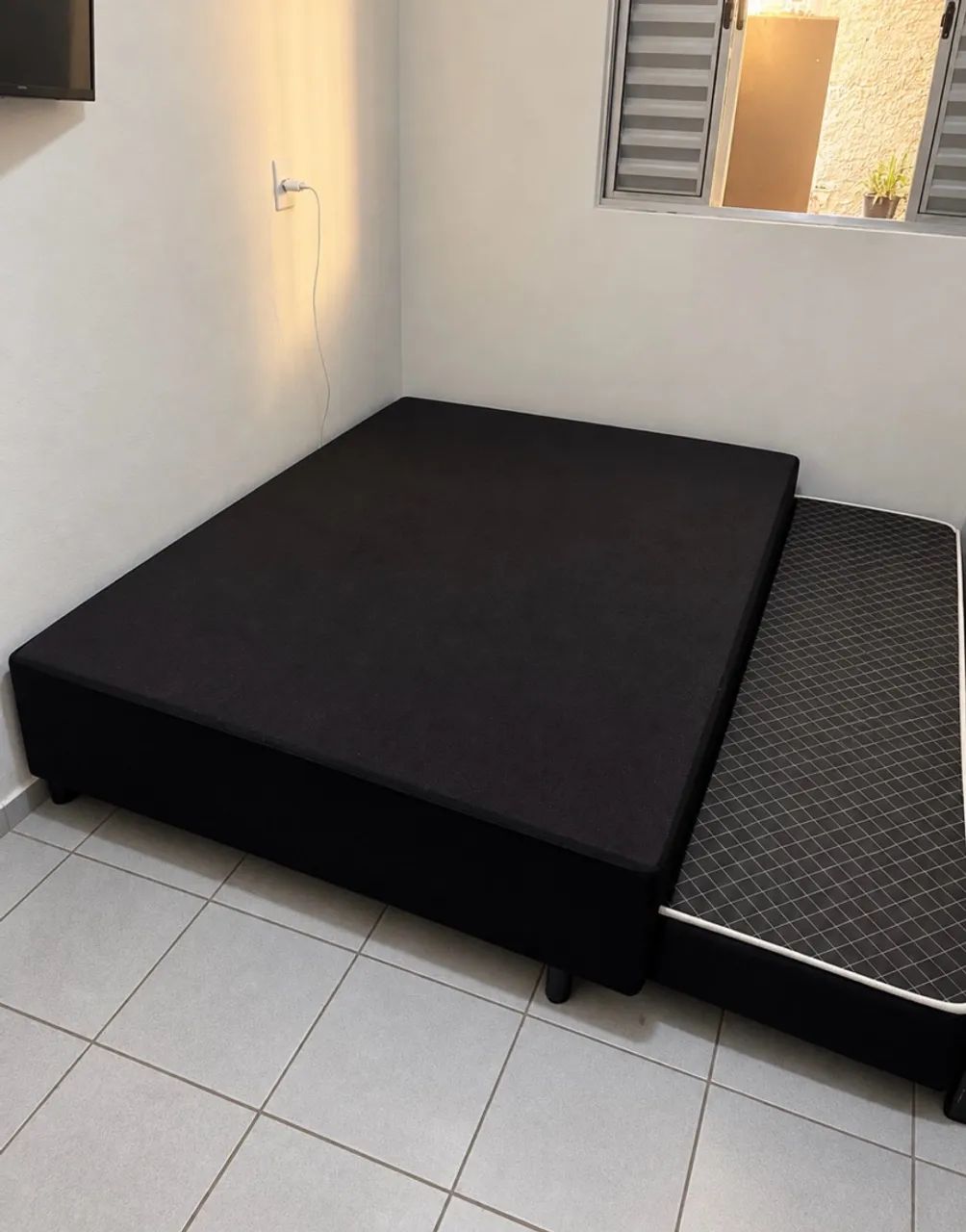Cama de casal com cama auxiliar de solteiro. - Foto 4