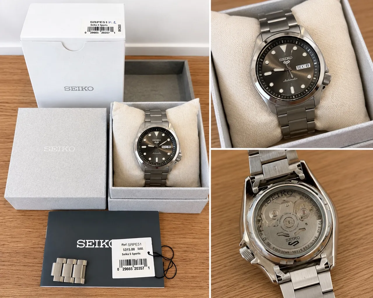 NOVO] Seiko 5 Sports SRPE55 