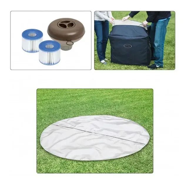 Banheira Ofurô Hidro Purespa Inflável 795 Litros - Intex - Foto 5
