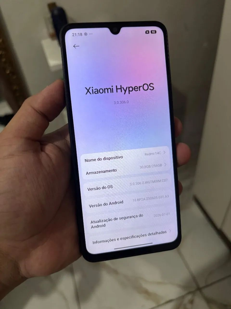 Redmi 14C 256gg 8 de RAM Top!