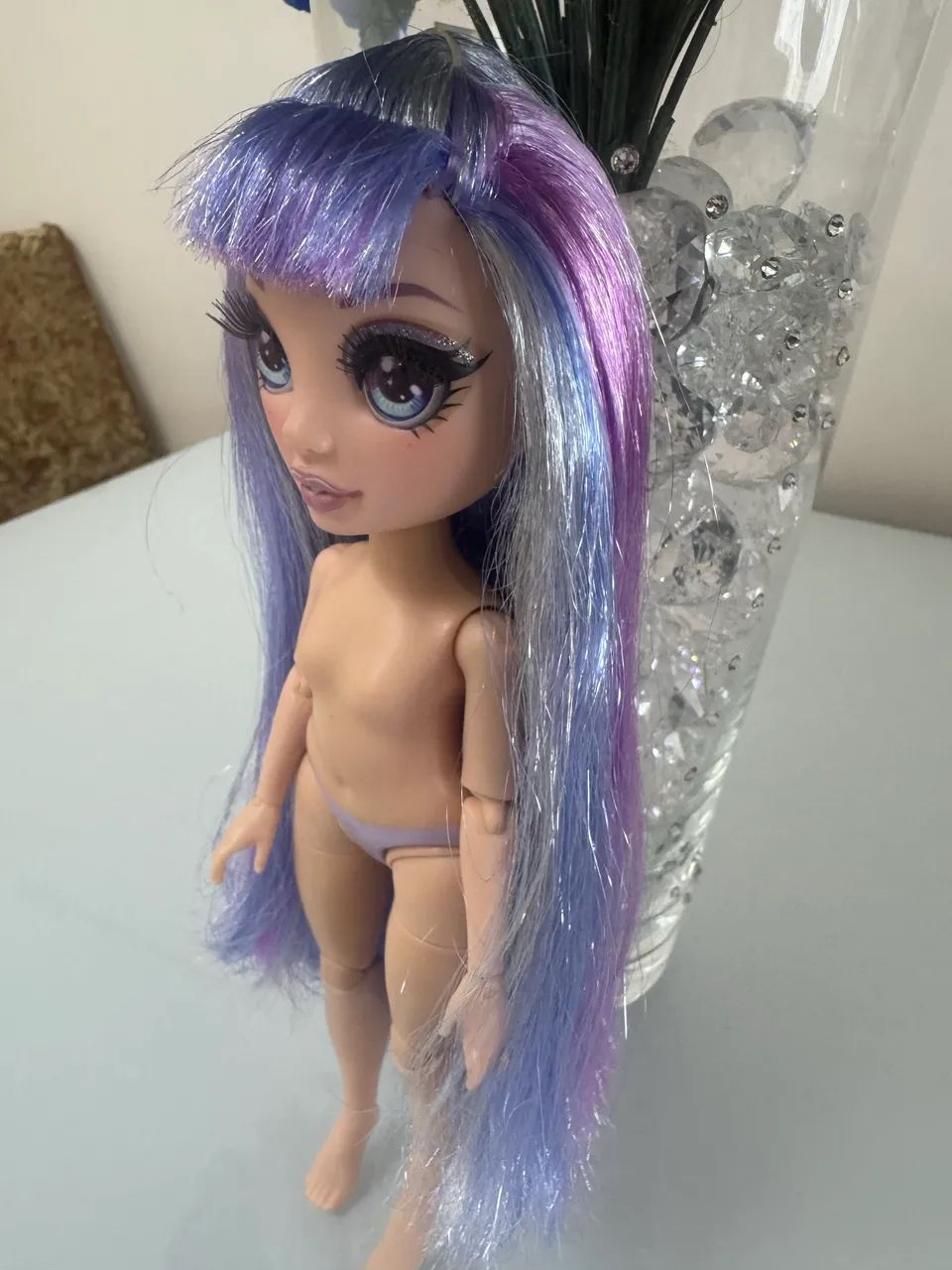 Boneca Rainbow High Violet - SUCATA - Foto 2