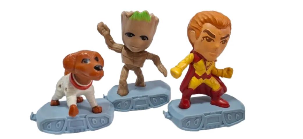 Miniaturas Marvel Guardiões Da Galáxia 3 McDonald's 2023