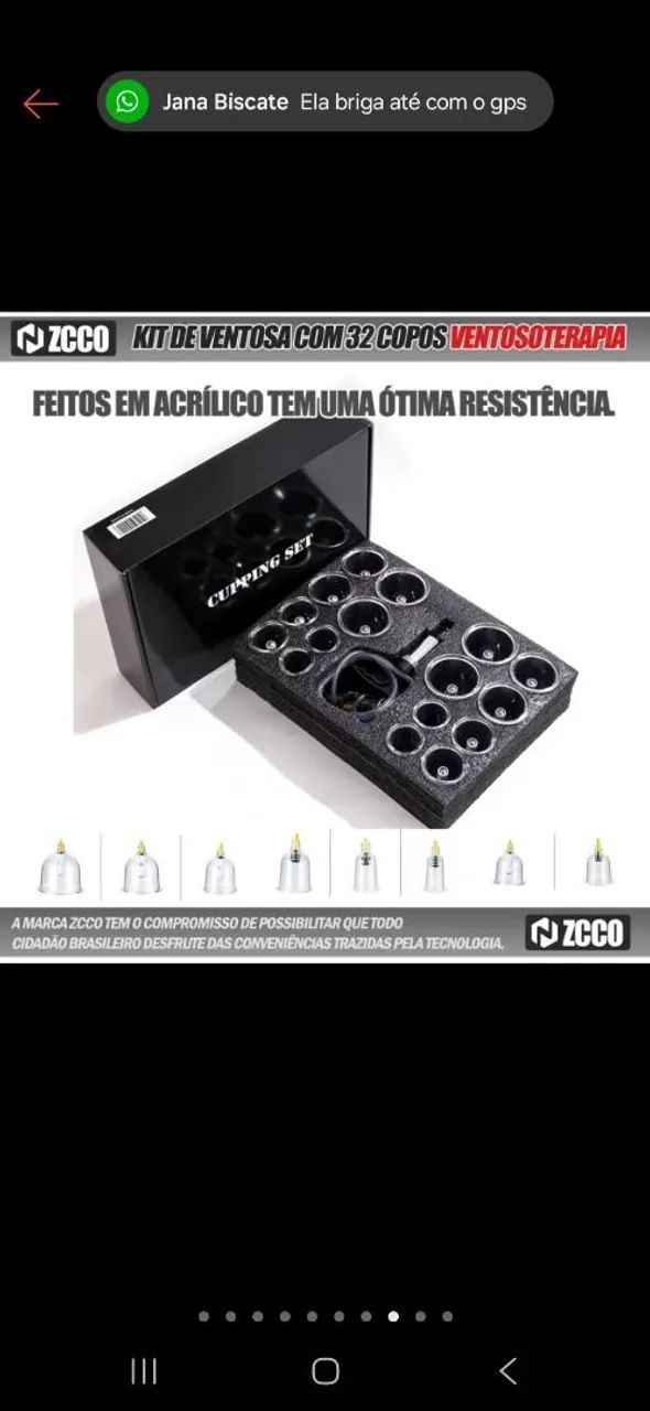 Kit 32 copos de ventosa  - Foto 2
