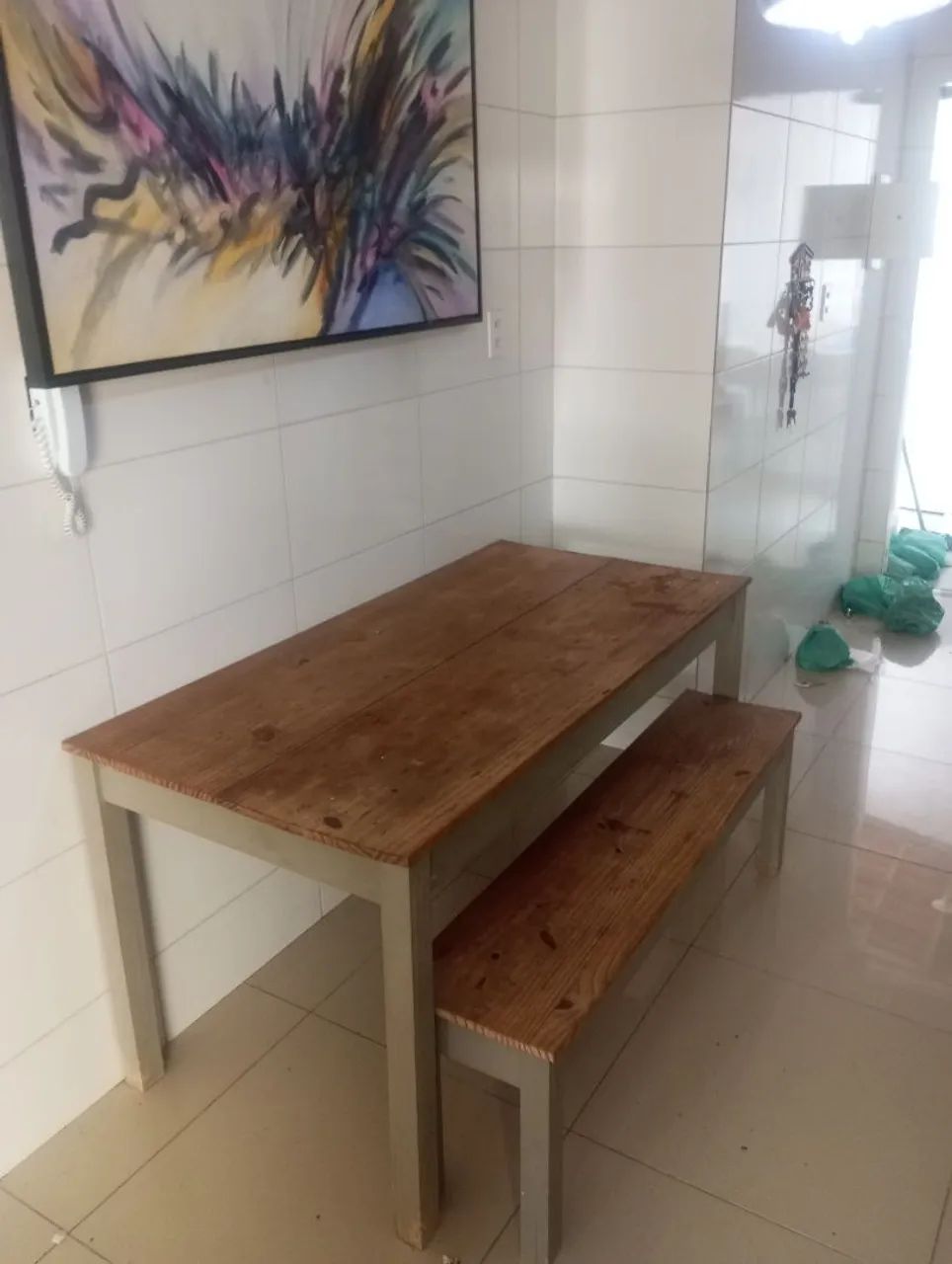 Mesa madeira maciça 