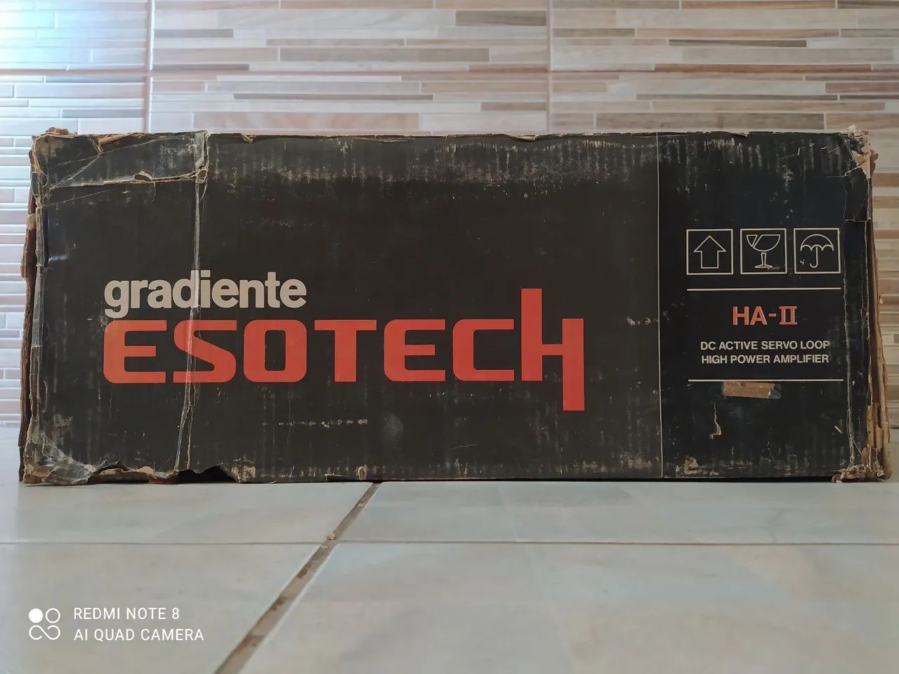 Amplificador Gradiente HA-II esotech polyvox cygnus CCE 