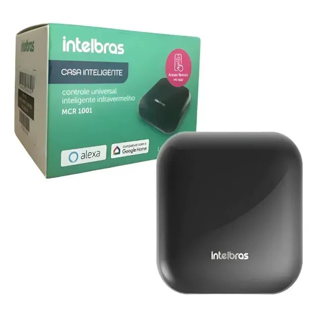 Controle Remoto Universal Inteligente IR MCR 1001 Preto Intelbras