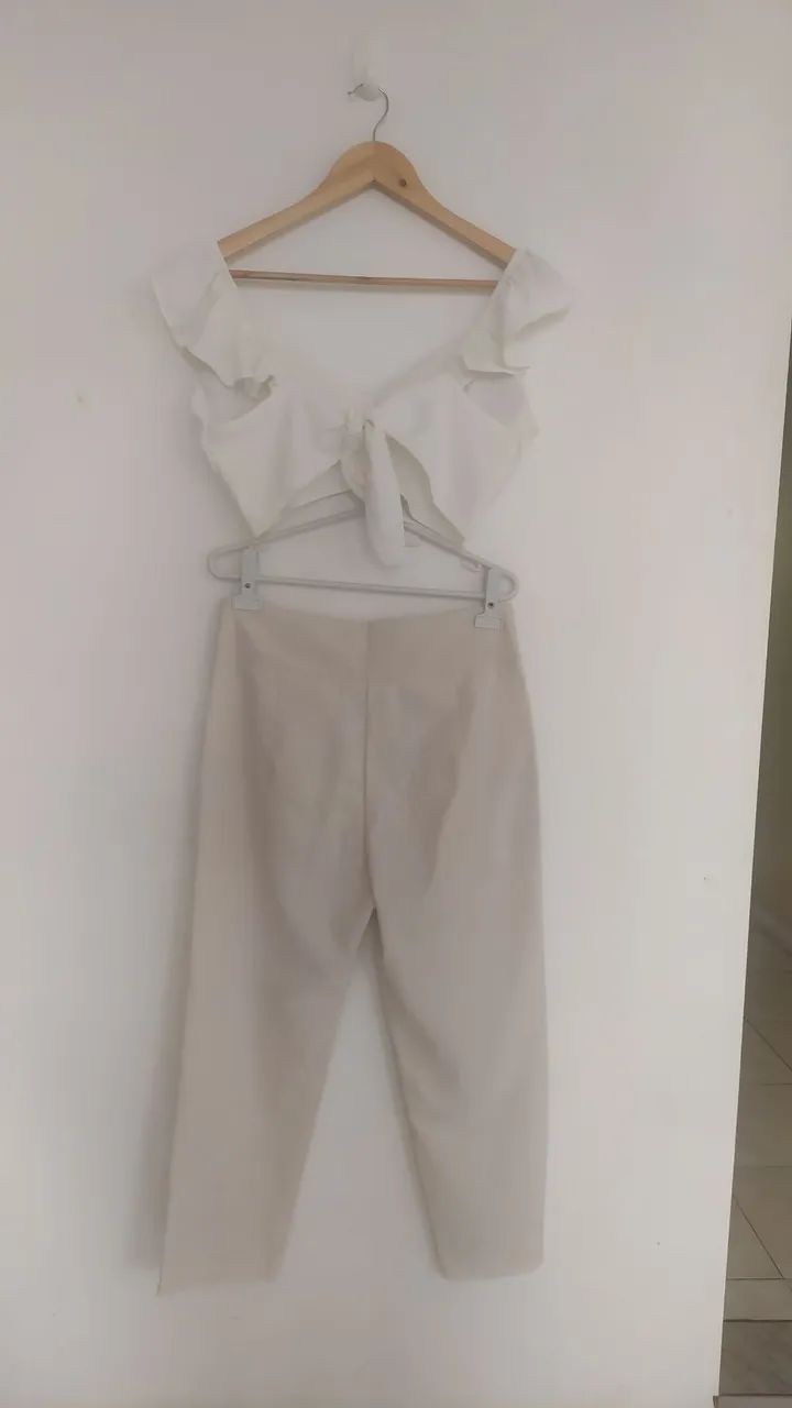 Calça e cropped Tam M  - Foto 4
