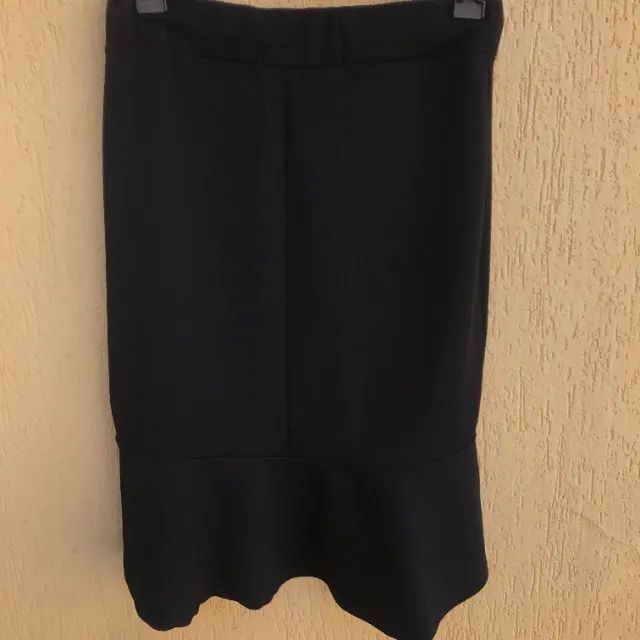 Saia Social Midi Com Babado Da Marca Donna Letta - Foto 4