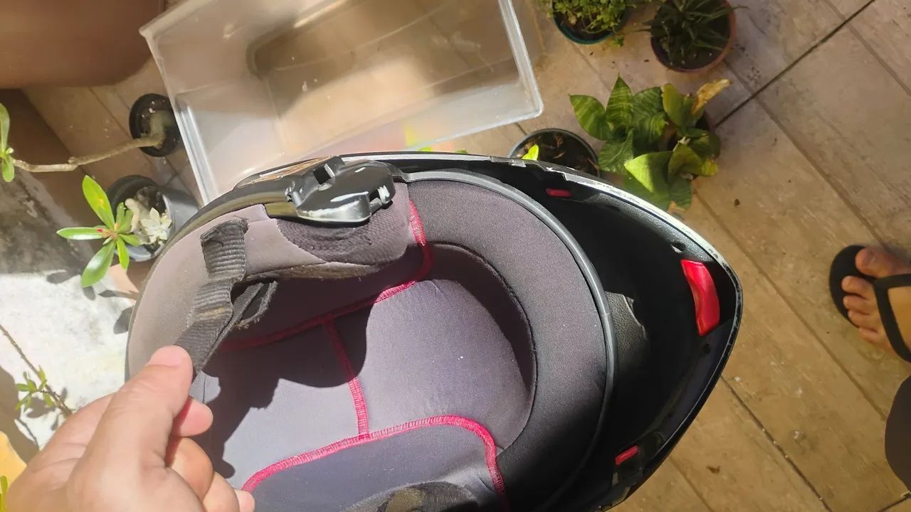 Capacete Robocop Em Perfeito Estado Tam 60 - Foto 4