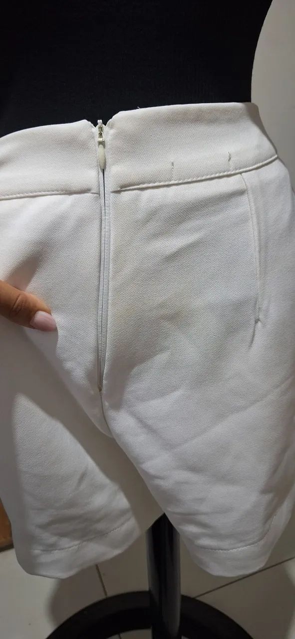 Short branco - Foto 3