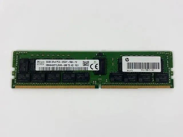 SK hynix 32GB×2 ECC LRDIMM PC3L-12800L Memória RAM SK Hynix 32GB DDR4 2933MHz ECC para Servidor - Memória