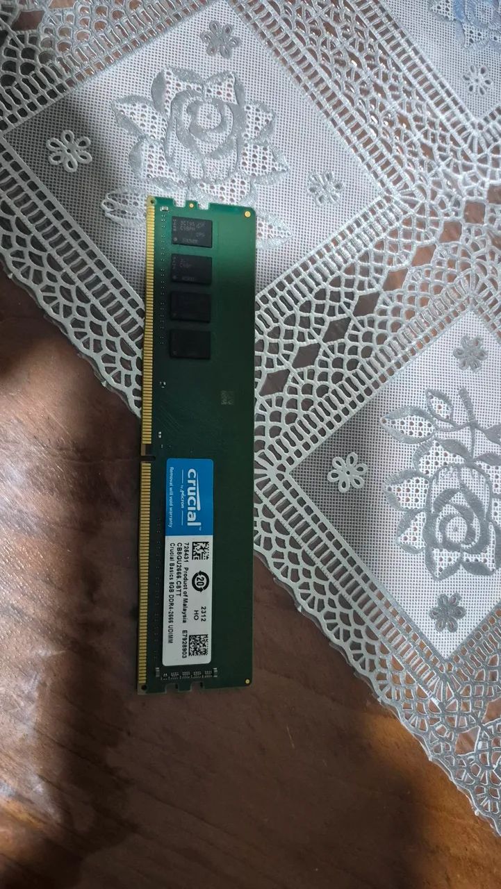 Memoria RAM 8gb ddr4 2400hz