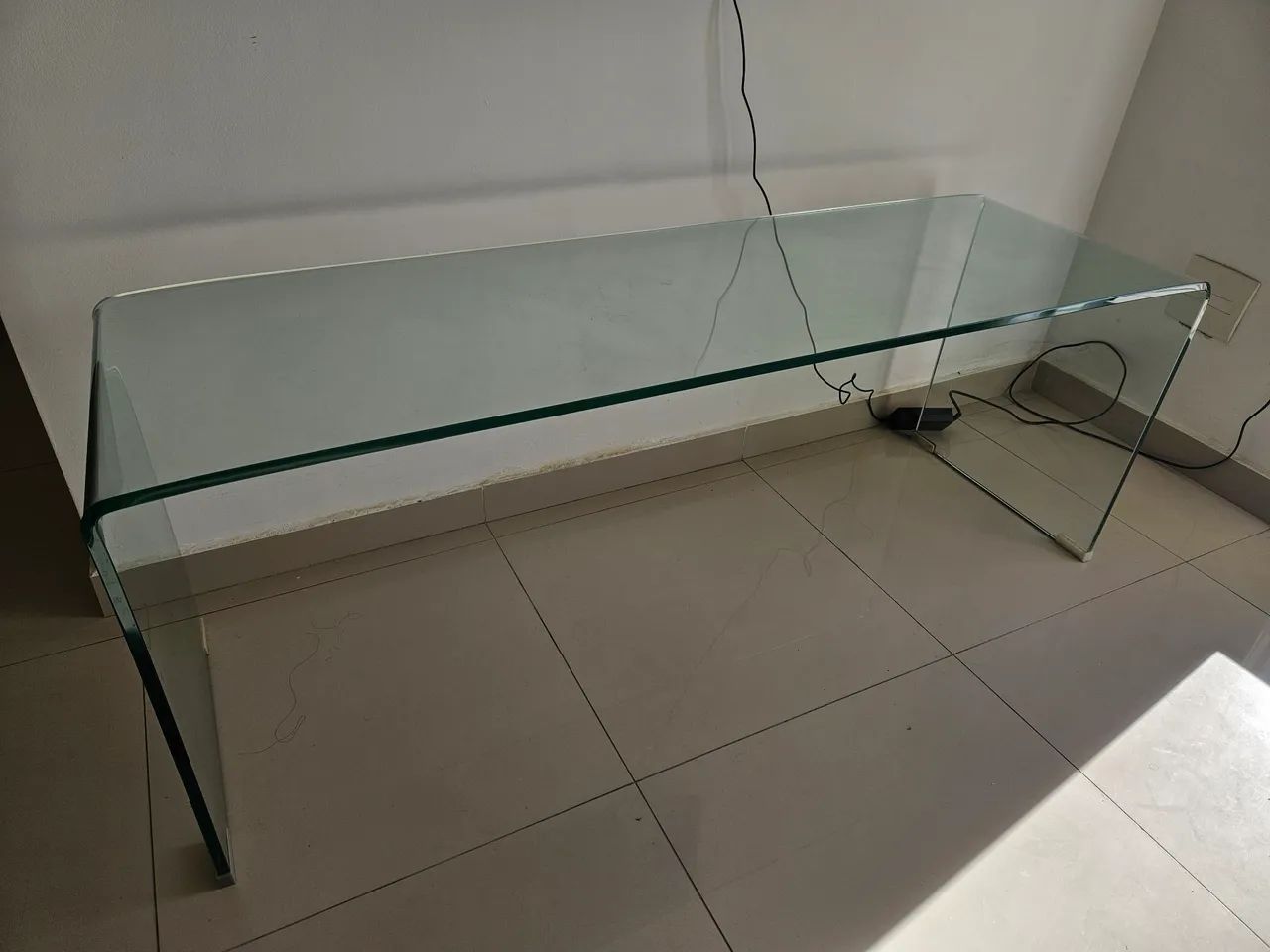Mesa de Centro Tok&Stok em Vidro - Elegante e Moderna - Foto 5