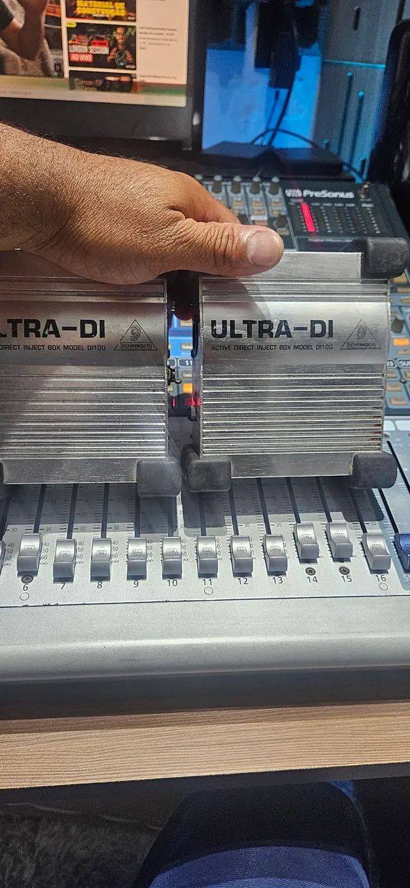 Behringer ultra-Di 100 ( Direct box) Par - Foto 3
