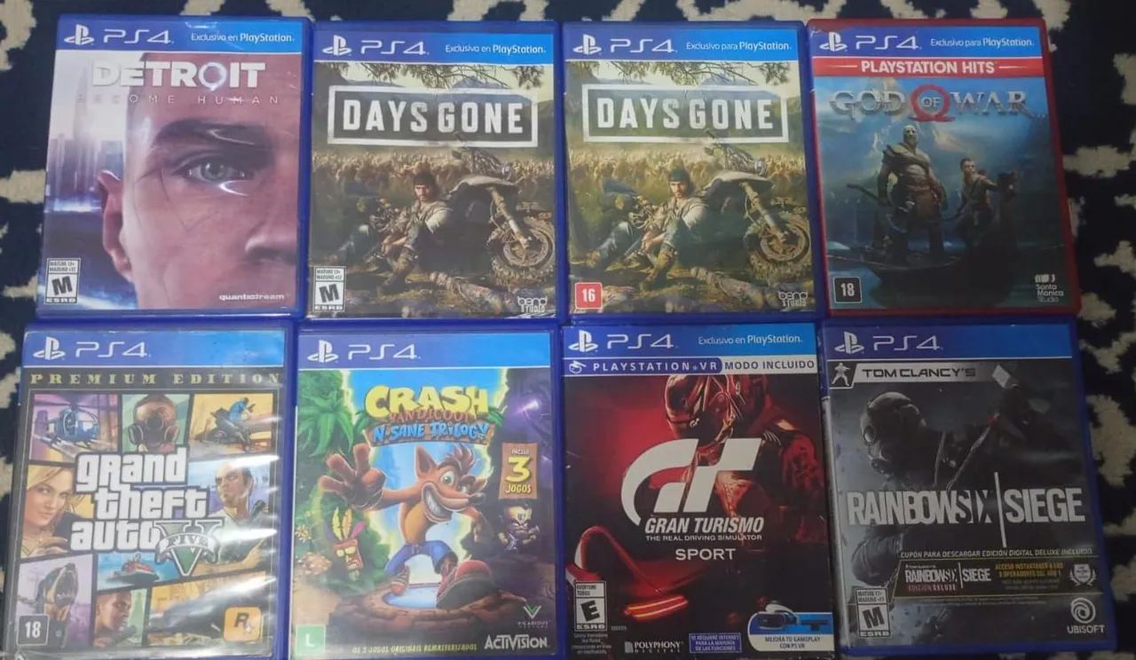 Jogos de ps4 