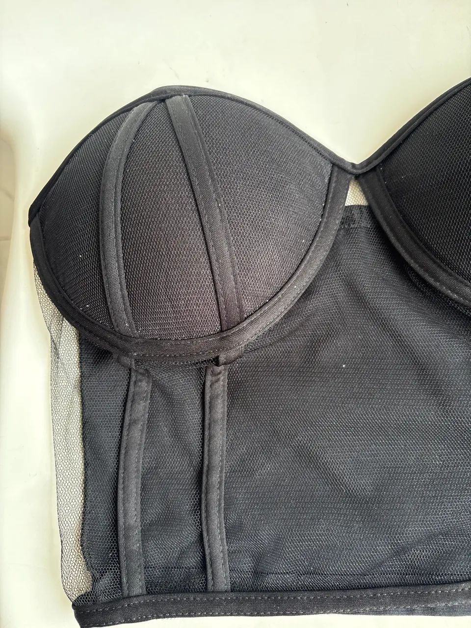 Cropped transparente e brilhoso  - Foto 2