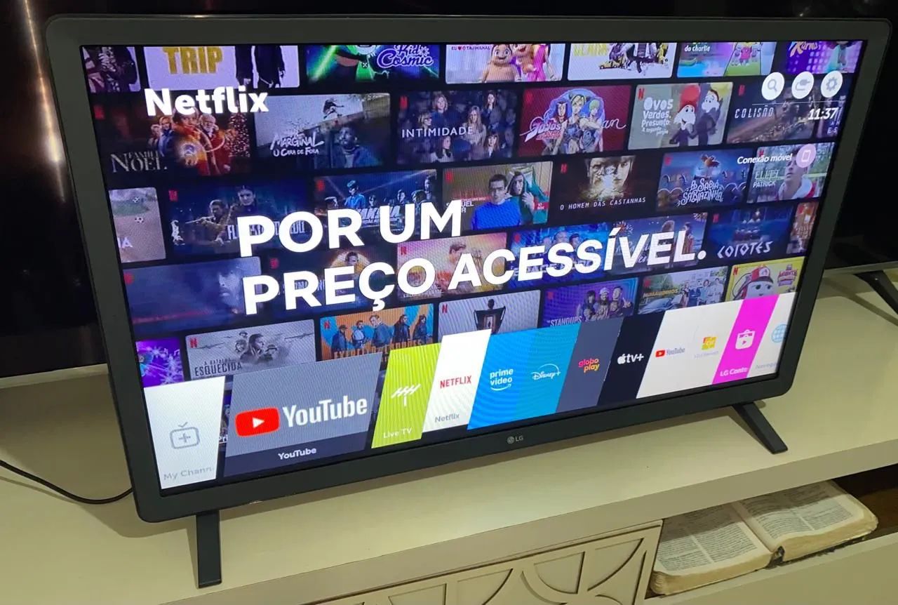 TV LG Smart 32 WebOs Perfeita - Foto 2