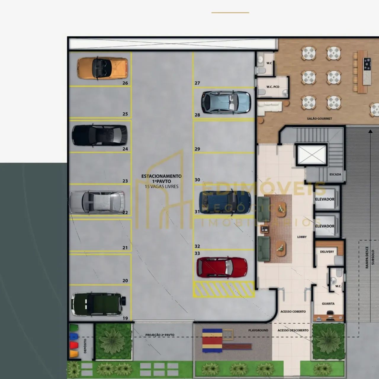 Oportunidade em Jardim Camburi: Studio com Garden e Lazer Completo! - Foto 5