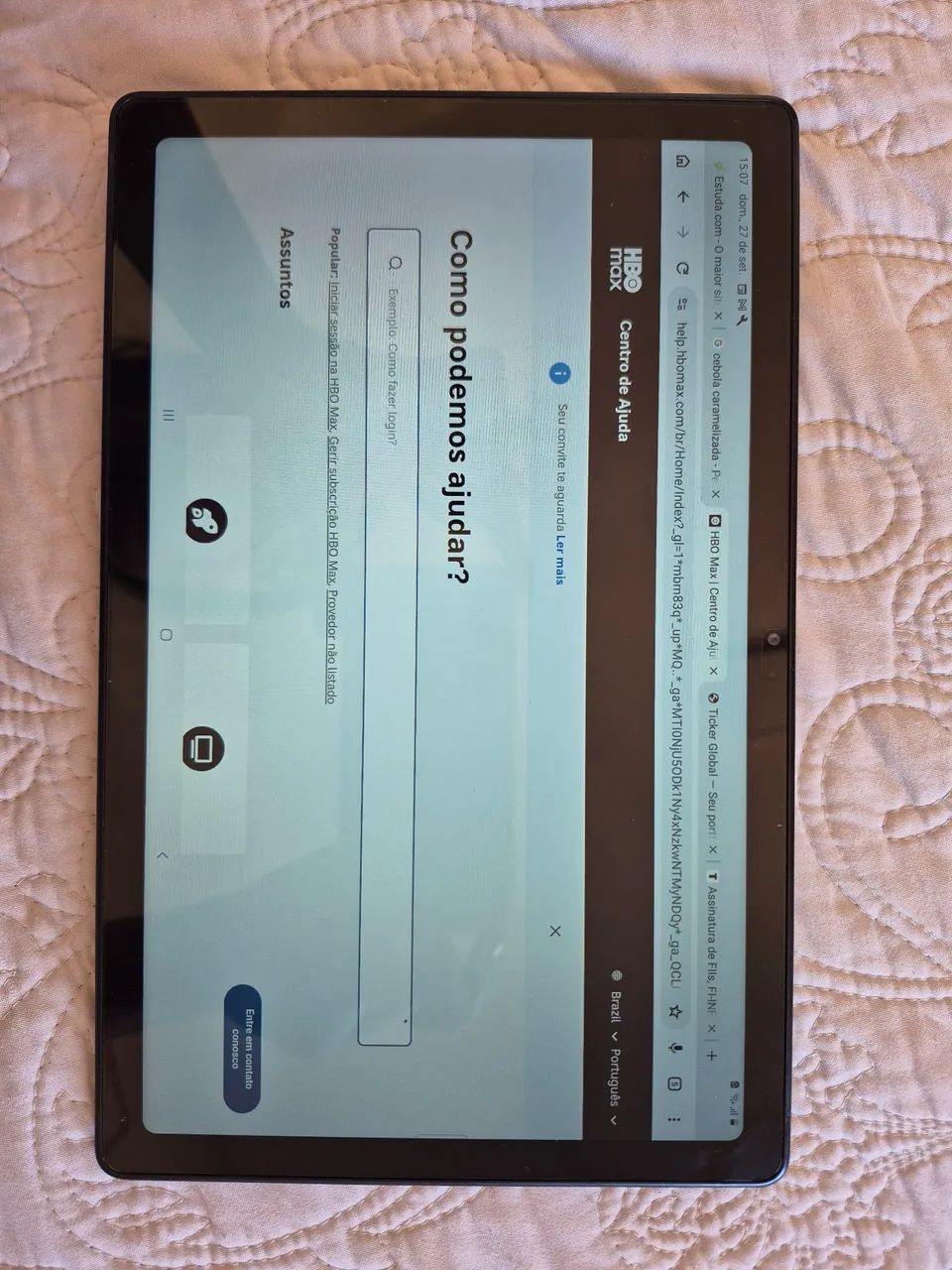 Tablet Samsung Galaxy Tab A7 - Foto 5