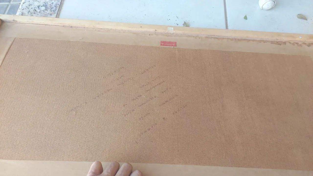 Quadro raro autografado para colecionadores  - Foto 5