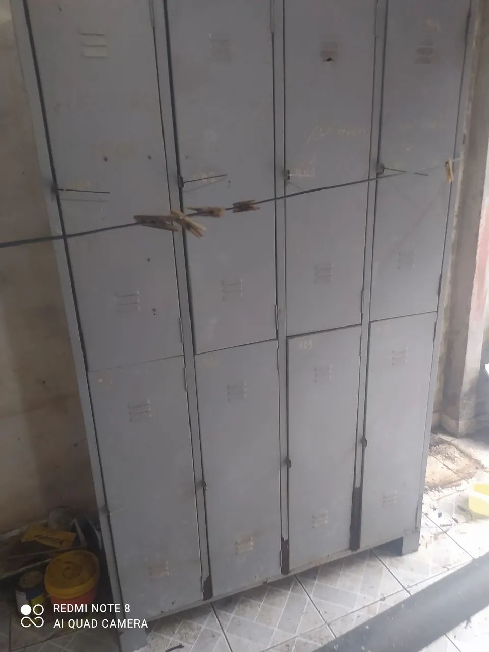 Armário de ferro 8 portas para ferramentas  - Foto 2
