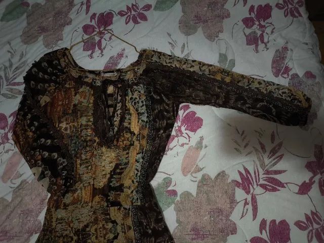 Vestido manga 3/4 - Foto 2