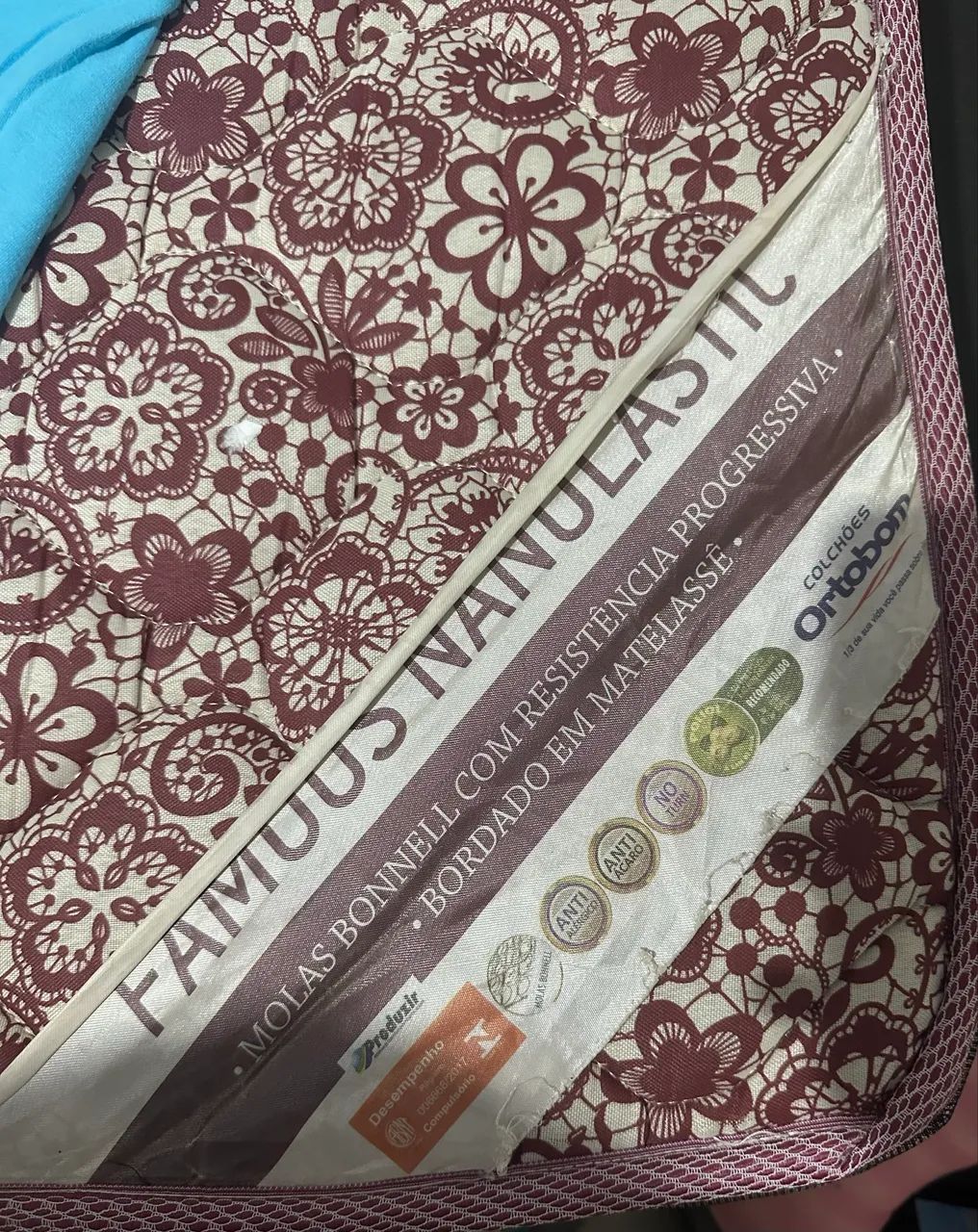 Base de cama + colchão ortobom - Foto 2