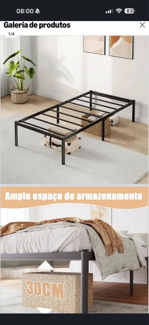 Cama solteiro  - Foto 2