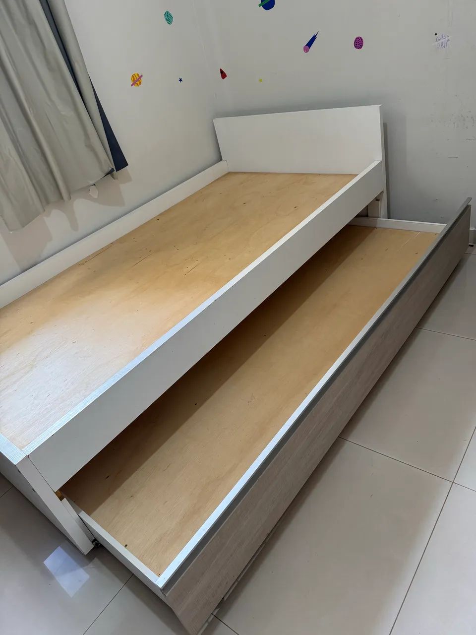 Cama com cama auxiliar Mdf  - Foto 2