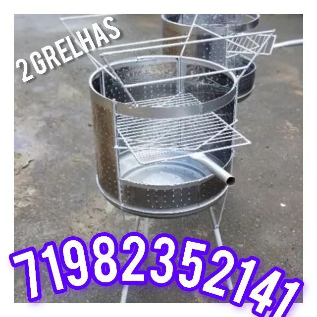 Churrasqueira Pra Casa Uso residencial 