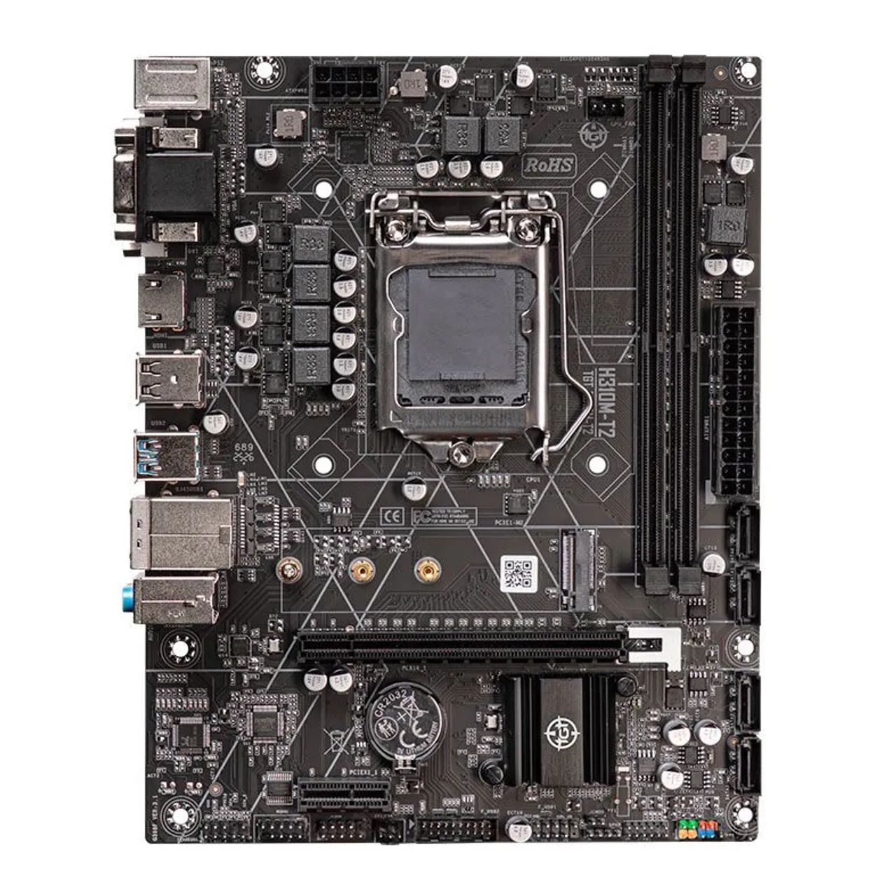 Placa mãe H310m + CPU I5 9600K - Foto 2