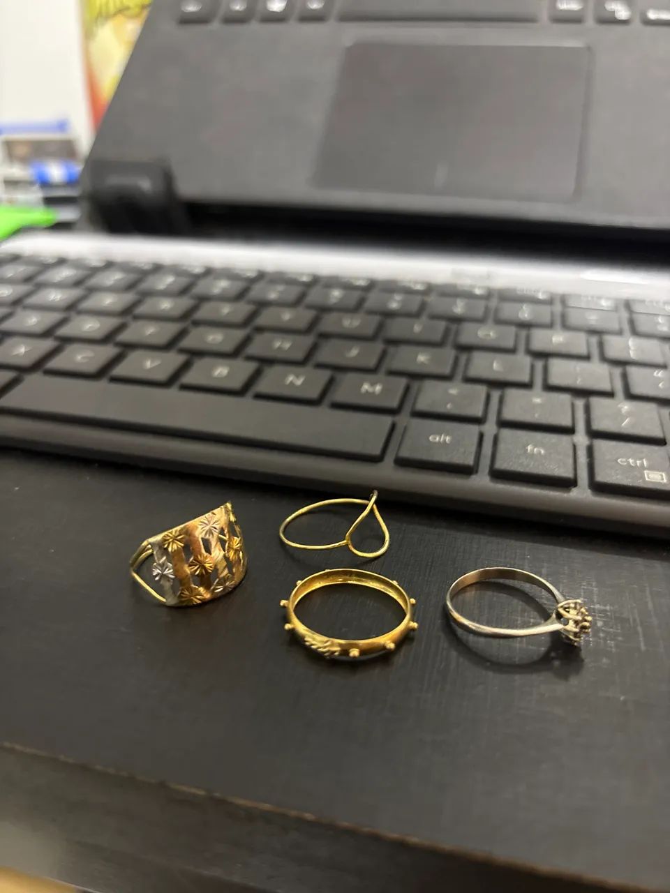 Anel ouro 18k - Foto 2